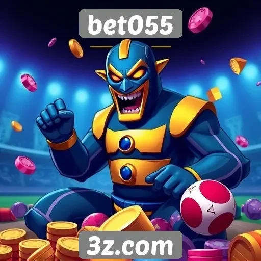 Comparativo de jogos disponíveis no site bet055